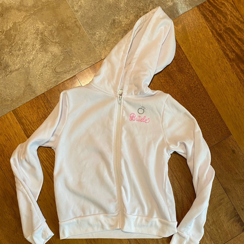 Bride hoodie size small